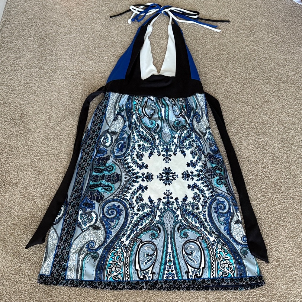 JFW Paisley Halter Dress